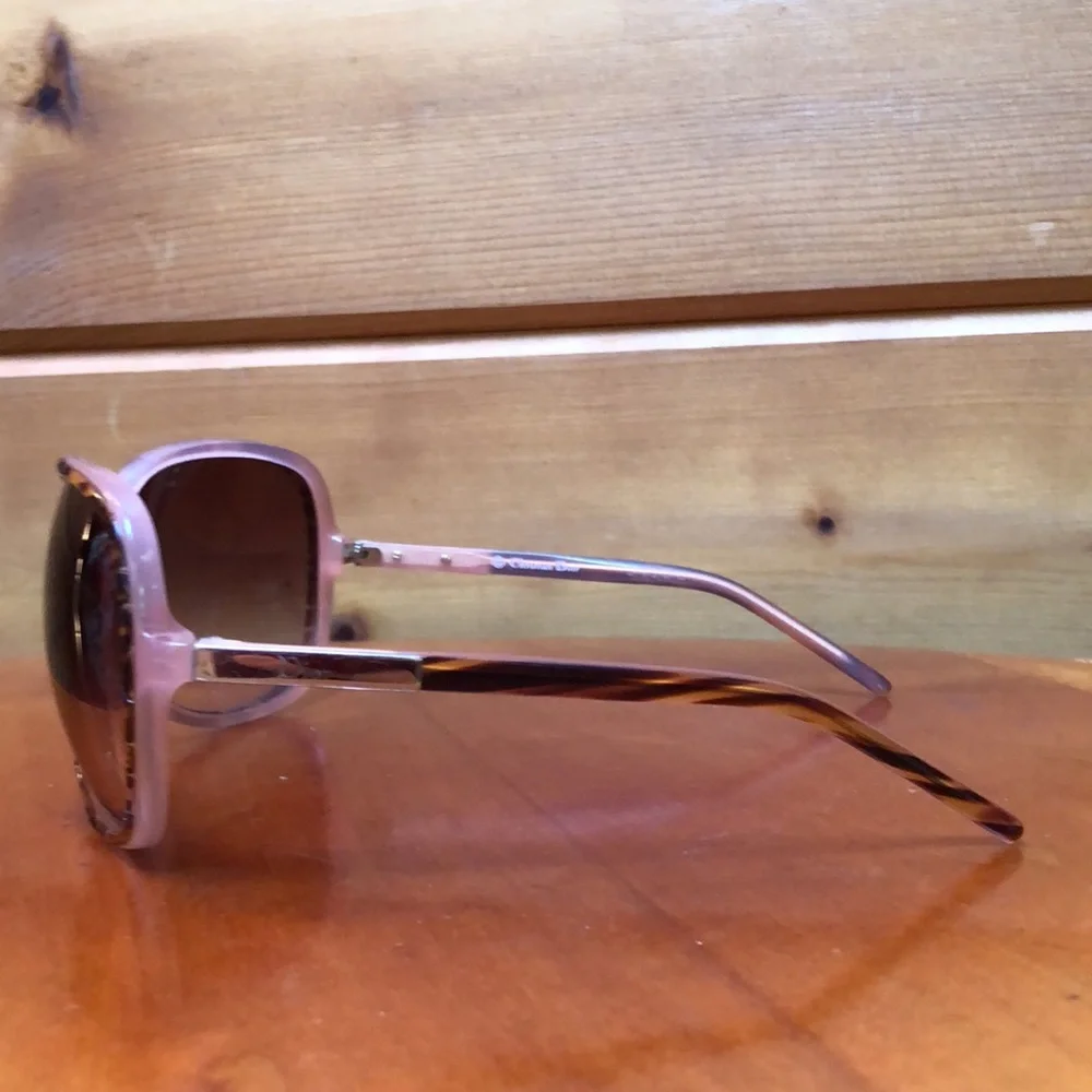 Dior Diorita sunglasses M14S2 gradient lens Tortoise shell gold pink frame - Picture 8 of 13